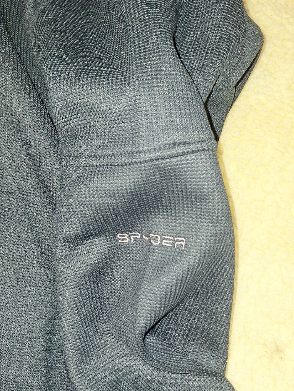 Spyder Navy and Gray Hooded Full-Zip Jacket - Picture 11 of 14
